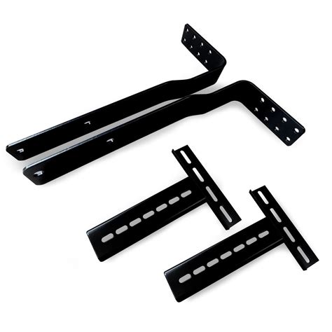 metal adjustable bed frame headboard brackets|headboard that fits adjustable base.